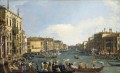 A Regatta On The Grand Canal Venetian Venice Canaletto